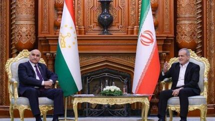 رئیس جمهور: ایران و تاجیکستان، سوابق تمدنی و اشتراکات زبانی و فرهنگی دارند