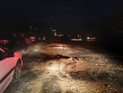 تصادف زنجیره‌ای ۱۶ دستگاه خودرو در تهران