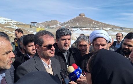 ایستگاه باری دوسر خط آهن همدان- سنندج افتتاح شد