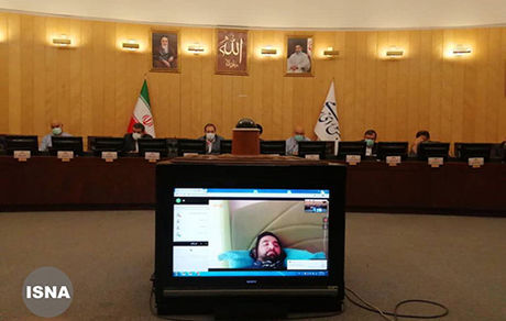 عکس| وضعیت عجیب وزیر جوان در جلسه مجمع نمایندگان مجلس