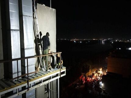 ۷۷ نفر بر اثر آتش سوزی یک مرکز تجاری در عراق جان باختند