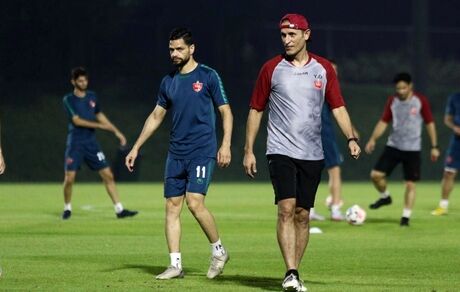 یحیی گل‌محمدی و افشین پیروانی در جلسه حل مشکل رسول‌پناه