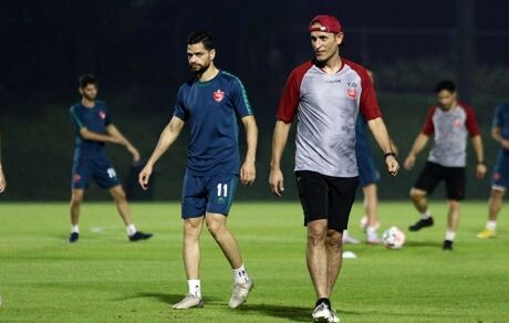 یحیی گل‌محمدی و افشین پیروانی در جلسه حل مشکل رسول‌پناه