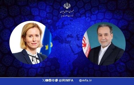 رایزنی عراقچی با مسئول سیاست خارجی اتحادیه اروپا