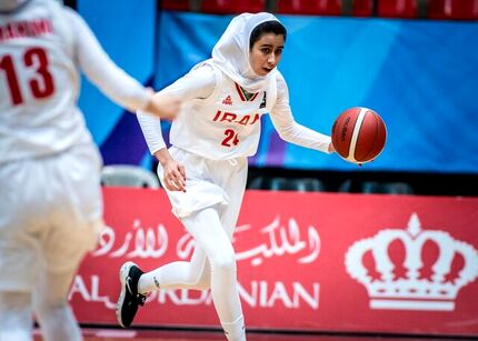 نایب قهرمانی تیم بسکتبال دختران زیر ۱۶ سال ایران در لیگ دو آسیا