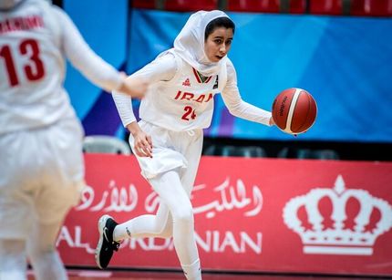 نایب قهرمانی تیم بسکتبال دختران زیر ۱۶ سال ایران در لیگ دو آسیا