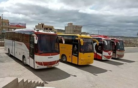 واردات اتوبوس بخاطر ایام اربعین