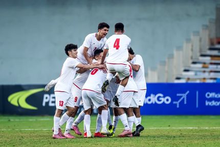 تثبیت صدرنشینی تیم ملی فوتبال نوجوانان در مقدماتی جام ملت‌ها