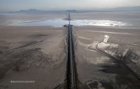 مقدار آب دریاچه ارومیه به کمتر از ۴۰ میلیون مترمکعب رسید