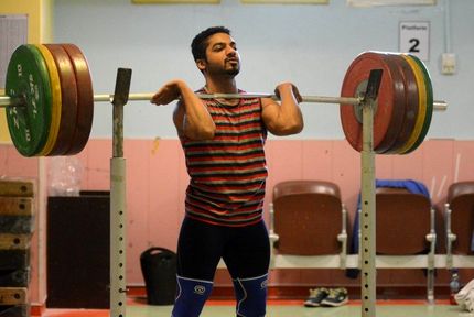 وزنه‌بردار ایران در گروه B دسته ۶۱ کیلوگرم قهرمانی آسیا، سوم شد