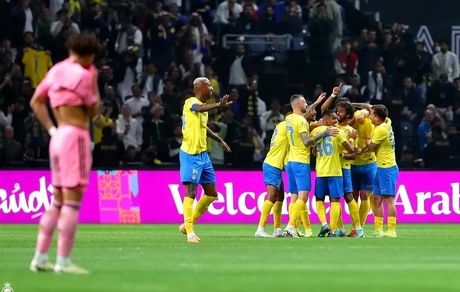 رونالدو بازی نکرد / النصر عربستان، اینترمیامی آمریکا با مسی را ۶ تایی کرد