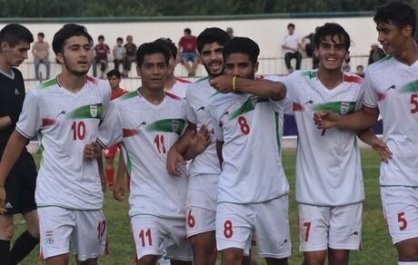 تیم ملی زیر ۲۰ سال، افغانستان را در هم کوبید
