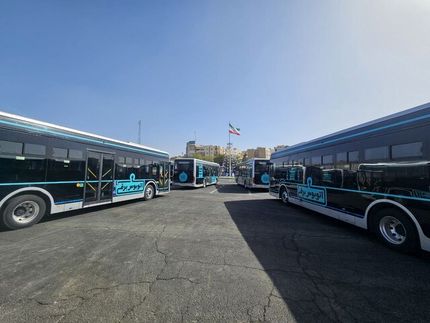 تکمیل ورود ۵۰۰ دستگاه اتوبوس برقی به ناوگان حمل‌ونقل عمومی تهران