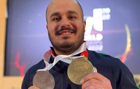 وزنه بردار دسته ۱۰۲ کیلوگرم کشورمان در مسابقات جهانی کلمبیا درخشید