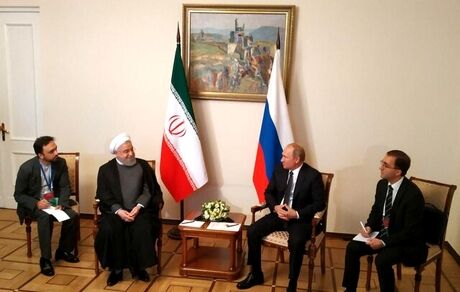 روحانی با پوتین دیدار کرد