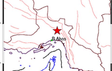 زمین لرزه استان هرمزگان خسارتی نداشت