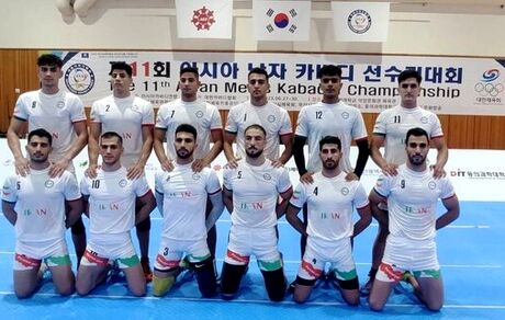 تیم ملی کبدی، قهرمانی آسیا را با برد آغاز کرد