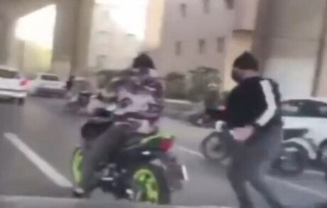 تایید ویدئوی منتسب به زورگیری و سرقت مسلحانه در اتوبان صدر تهران