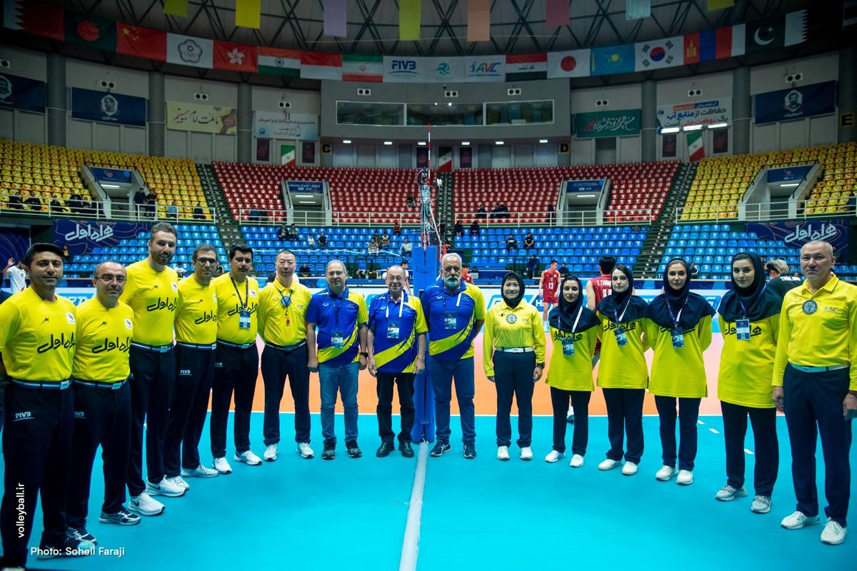 روز پنجم والیبال قهرمانی مردان آسیا در ارومیه