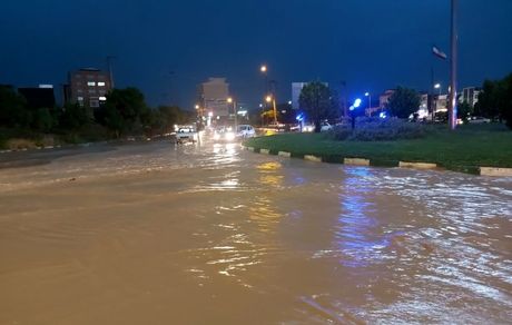 خسارت سنگین تگرگ و بارش سیل آسا به کشاورزی خلخال