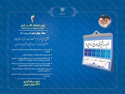 امروز، ۶ طرح صنعت آب و برق افتتاح می شود