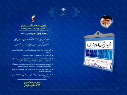 امروز، ۶ طرح صنعت آب و برق افتتاح می شود