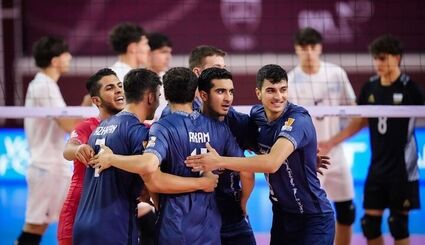 صعود تیم ملی والیبال پسران زیر ۱۷ سال ایران به فینال قهرمانی جهان