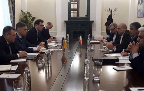 تسلیم پیام روحانی به رئیس جمهور اوکراین