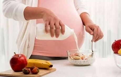تکذیب تاثیر بزرگ شدن غیرطبیعی جنین و دشوار شدن زایمان با مصرف شیر و لبنیات در بارداری