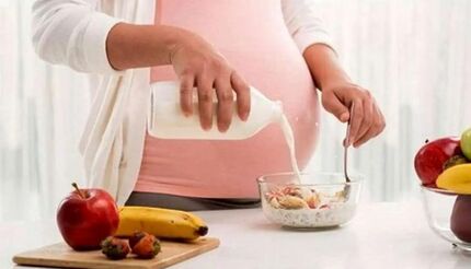 تکذیب تاثیر بزرگ شدن غیرطبیعی جنین و دشوار شدن زایمان با مصرف شیر و لبنیات در بارداری