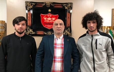 دو بازیکن تاجیک بطور رسمی به پرسپولیس پیوستند