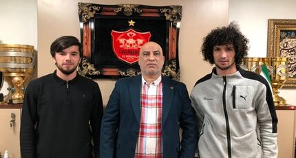 دو بازیکن تاجیک بطور رسمی به پرسپولیس پیوستند
