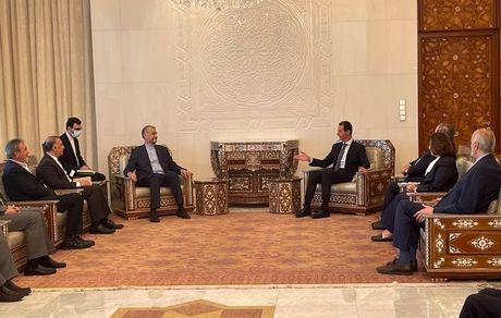 وزیر امور خارجه با بشار اسد دیدار کرد