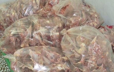 کشف ۶ تن گوشت منجمد تنظیم بازار احتکار شده در بندرعباس
