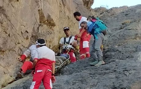 جان باختن یک  نفر در آبشار اردیگان استان کرمان