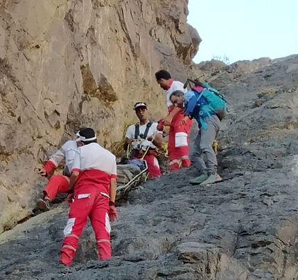 جان باختن یک  نفر در آبشار اردیگان استان کرمان