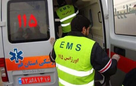 ۱۶ مصدوم در واژگونی مینی‌بوس در سلفچگان