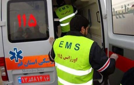 ۱۶ مصدوم در واژگونی مینی‌بوس در سلفچگان