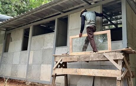 اولین خانه پوشکی در اندونزی ساخته شد