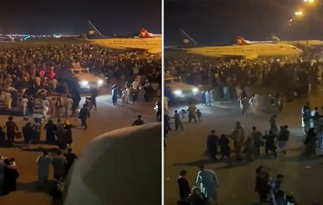 اوضاع فرودگاه کابل همچنان ملتهب است