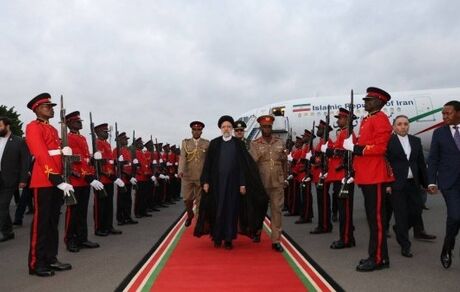 رئیس جمهور وارد کنیا شد