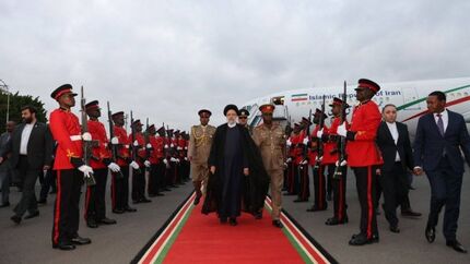 رئیس جمهور وارد کنیا شد