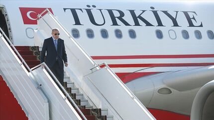 اردوغان وارد تهران شد