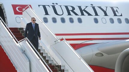 اردوغان وارد تهران شد