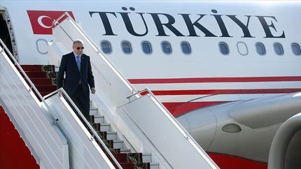 اردوغان وارد تهران شد