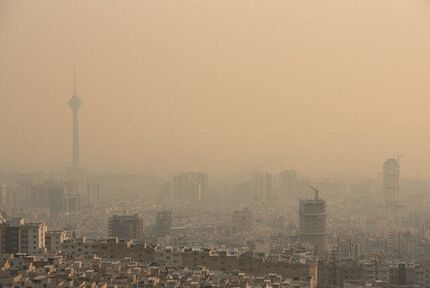 تداوم خیزش گرد و خاک در تهران تا پنجشنبه