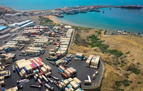 ارسال نخستین محموله ترانزیتی سنگ‌های معدنی ترانزیتی افغانستان از چابهار به چین