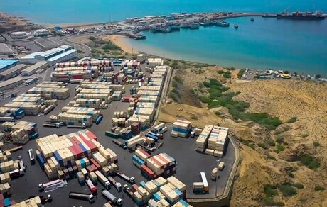 ارسال نخستین محموله ترانزیتی سنگ‌های معدنی ترانزیتی افغانستان از چابهار به چین