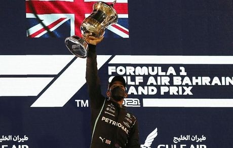 راننده مرسدس قهرمان فرمول یک بحرین