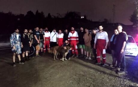 ۱۵ نفر از گمشدگان جنگل تنگه دار نوشهر پیدا شدند